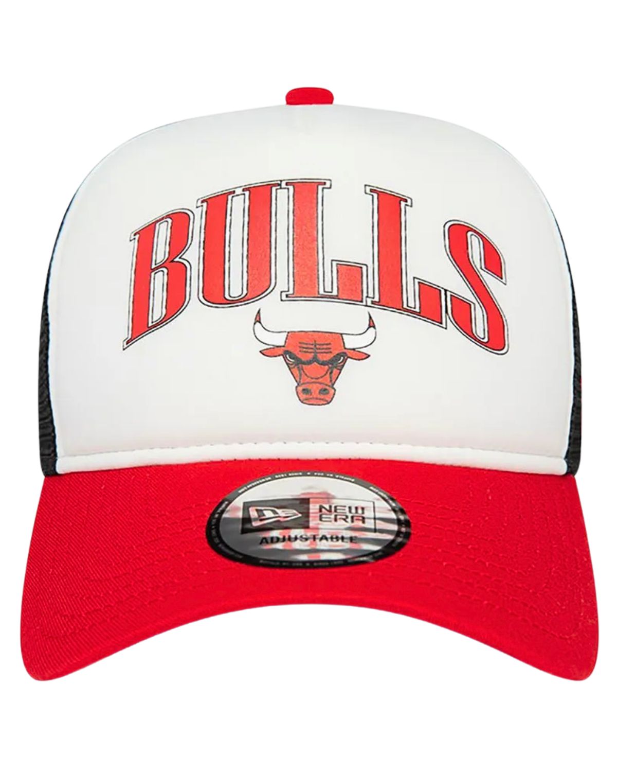 Cappello New Era Visiera Curva Bulls logo
