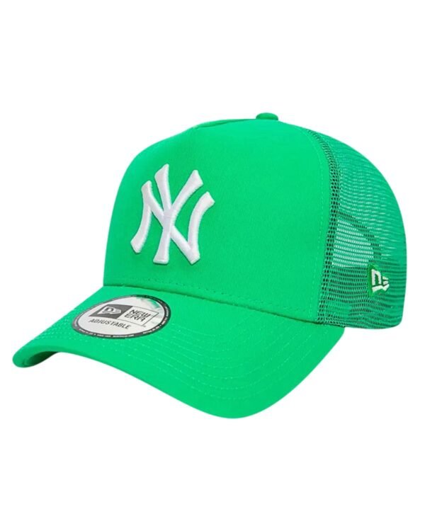 Cappello New Era Visiera Curva New York Verde