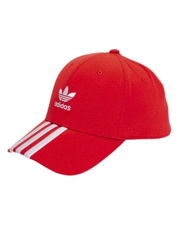 Cappello Visiera Curva Adidas Rosso