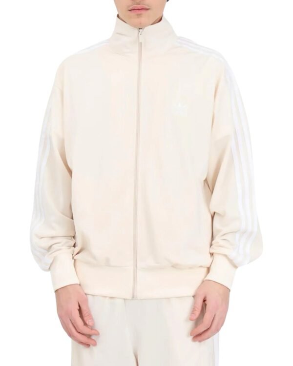 Felpa Full Zip Crema Adidas