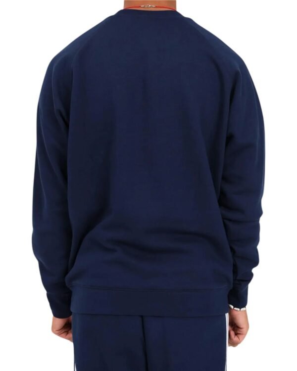 Felpa Girocollo Adidas Blu retro