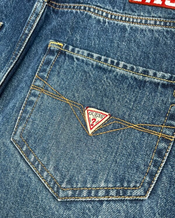 Jeans GUESS Blu logo