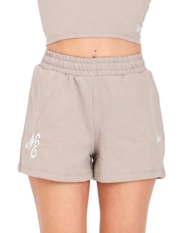New Era Shorts Beige