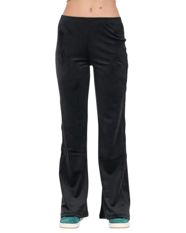 Pantaloni Tuta Nera Morbida Adidas
