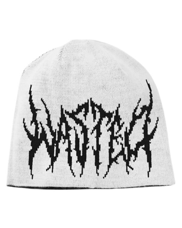 Berretto Wasted Paris Vault Reverse Brow Black White