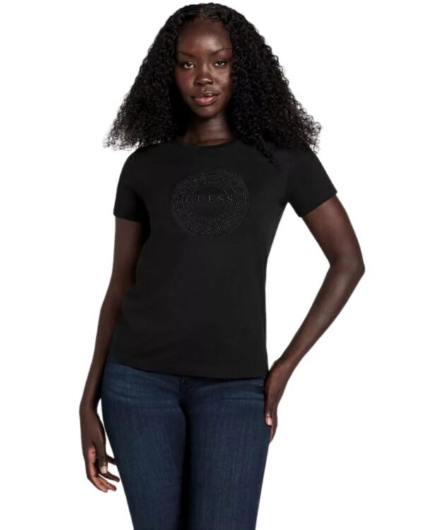 T-shirt GUESS Nera modella