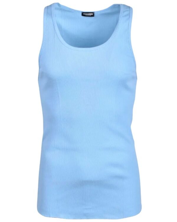 Canotta Dsquared2 Azzurra