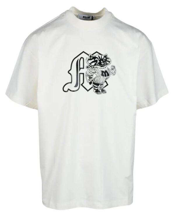 T-shirt MSGM Panna