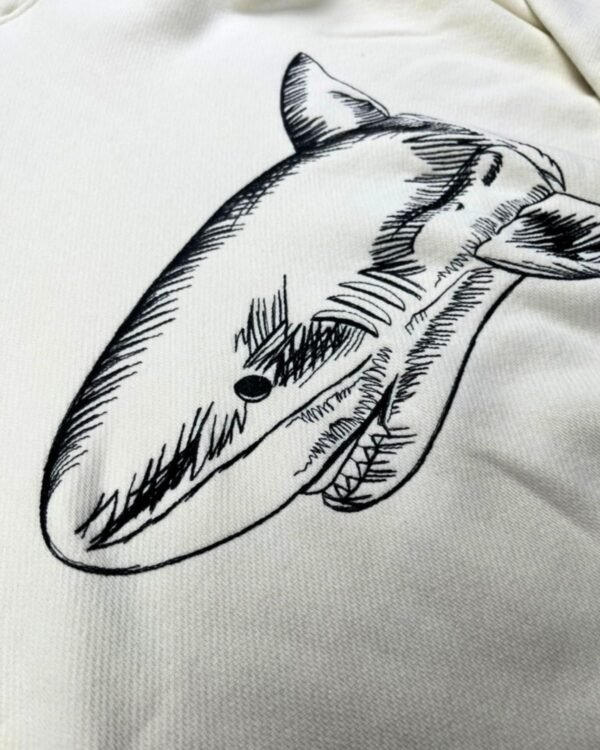 felpa palm angels squalo logo