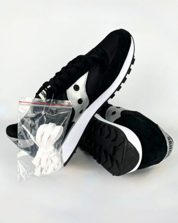 Saucony Jazz 81 – Scarpe Uomo In Pelle Scamosciata, Colore Nero/Verde, Chiusura Con Lacci, Suola Piatta - 2