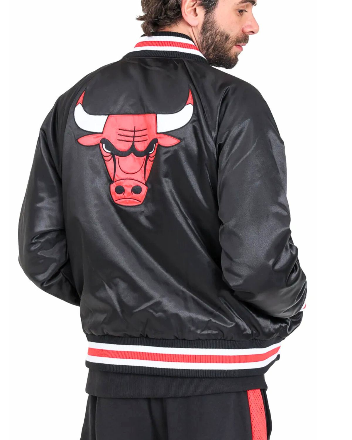 Giacca Bomber Chicago Bulls Indossata